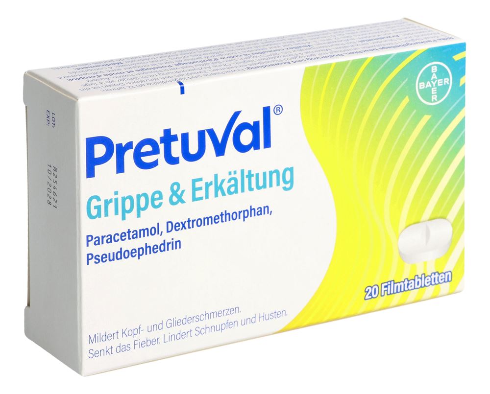 PRETUVAL grippe et refroidissement