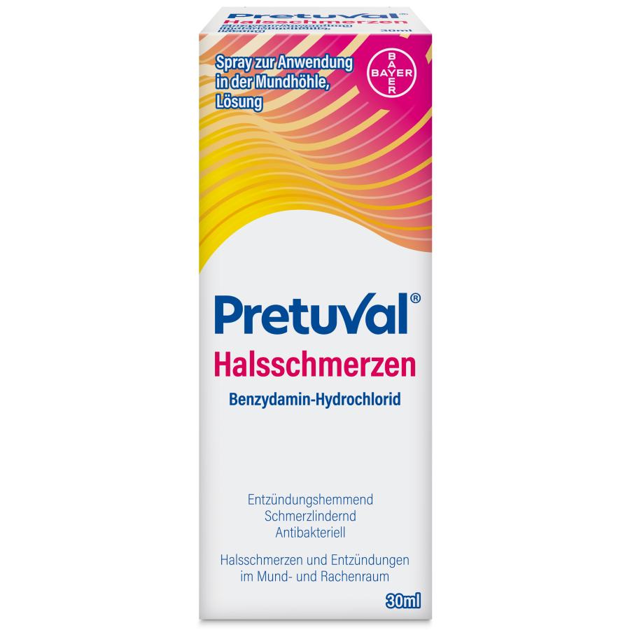 PRETUVAL Halsschmerzen, Hauptbild
