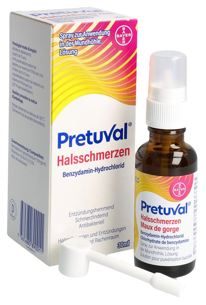 PRETUVAL Halsschmerzen, Hauptbild