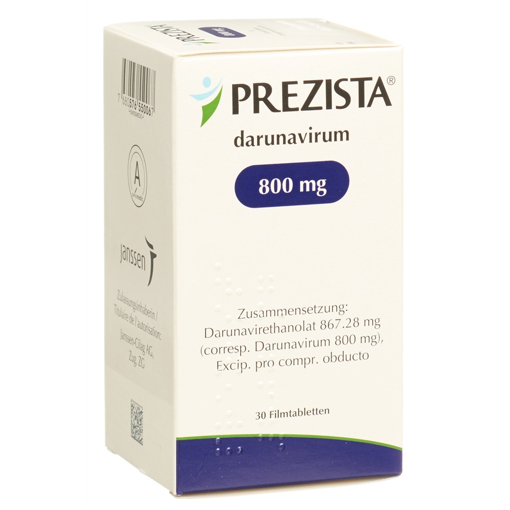 PREZISTA cpr pell 800 mg bte 30 pce, image principale