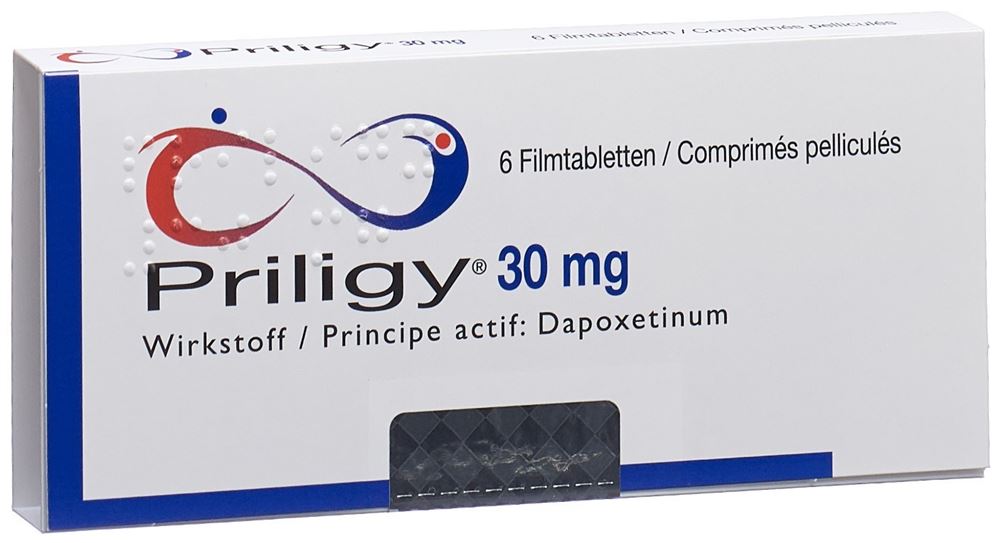 PRILIGY cpr pell 30 mg blist 6 pce