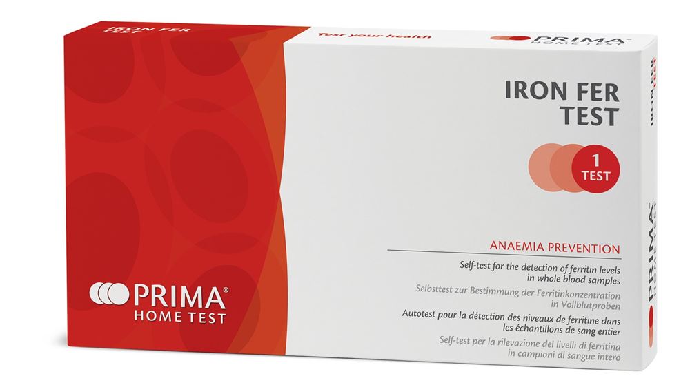 PRIMA HOME TEST Iron FER Test, Hauptbild