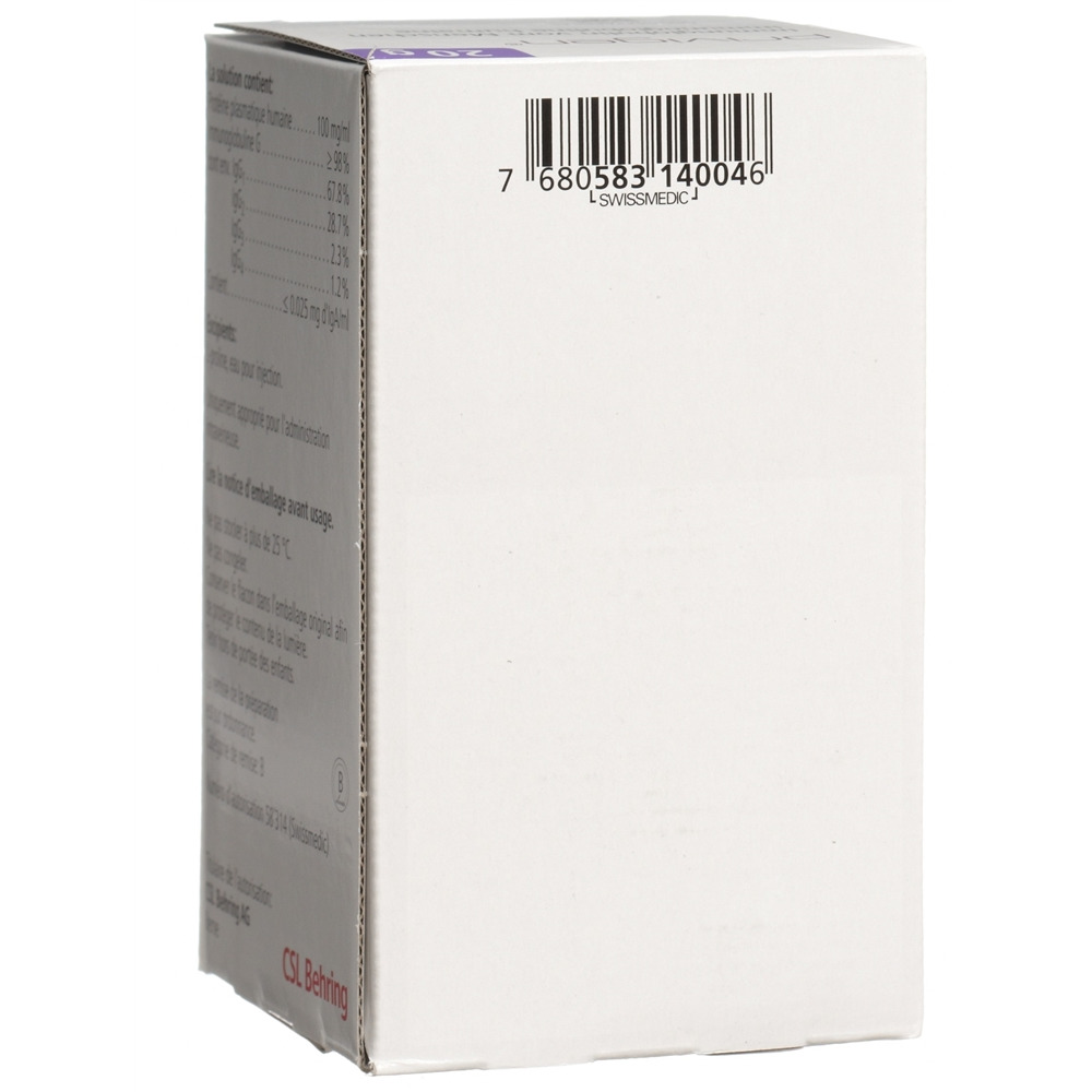 PRIVIGEN Inf Lös 20 g/200ml i.v. Durchstf 200 ml, Bild 2 von 2
