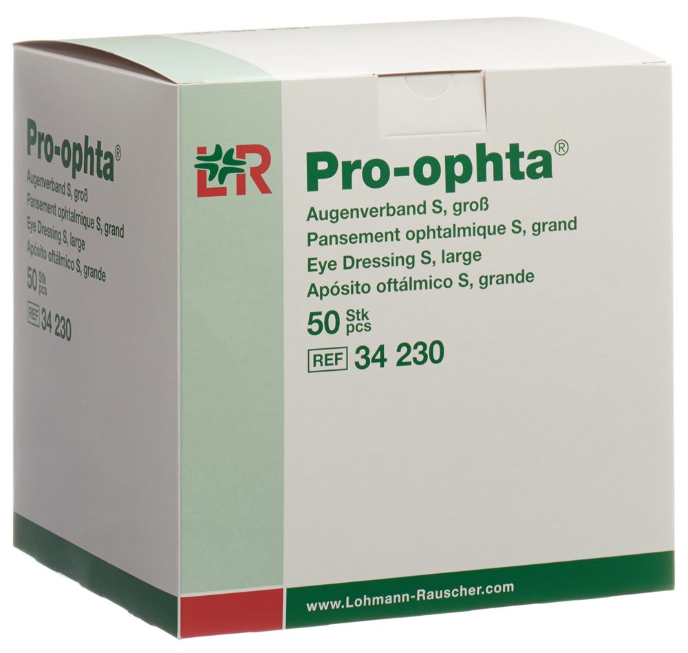 PRO OPHTA compresse oculaire S