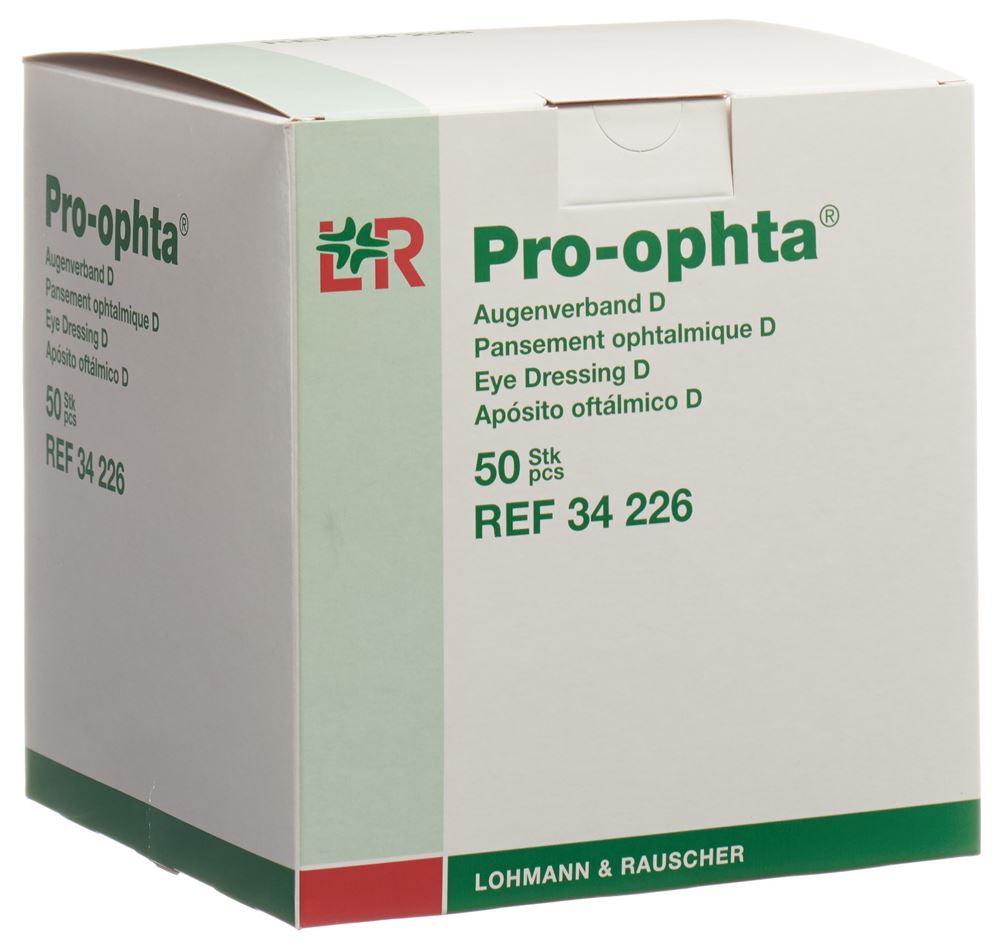 PRO OPHTA D Augenverband lichtdicht