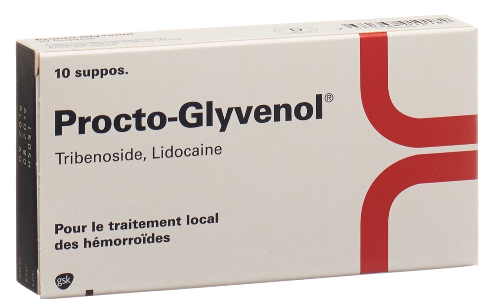 PROCTO-GLYVENOL supp 400 mg blist 10 pce, image 4 sur 4