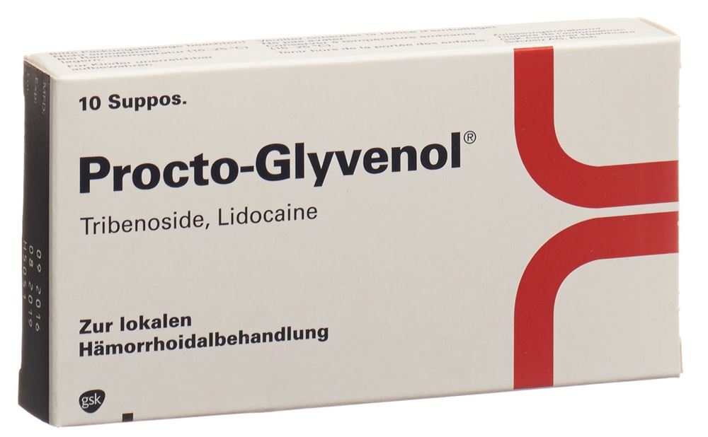 PROCTO-GLYVENOL supp 400 mg blist 10 pce