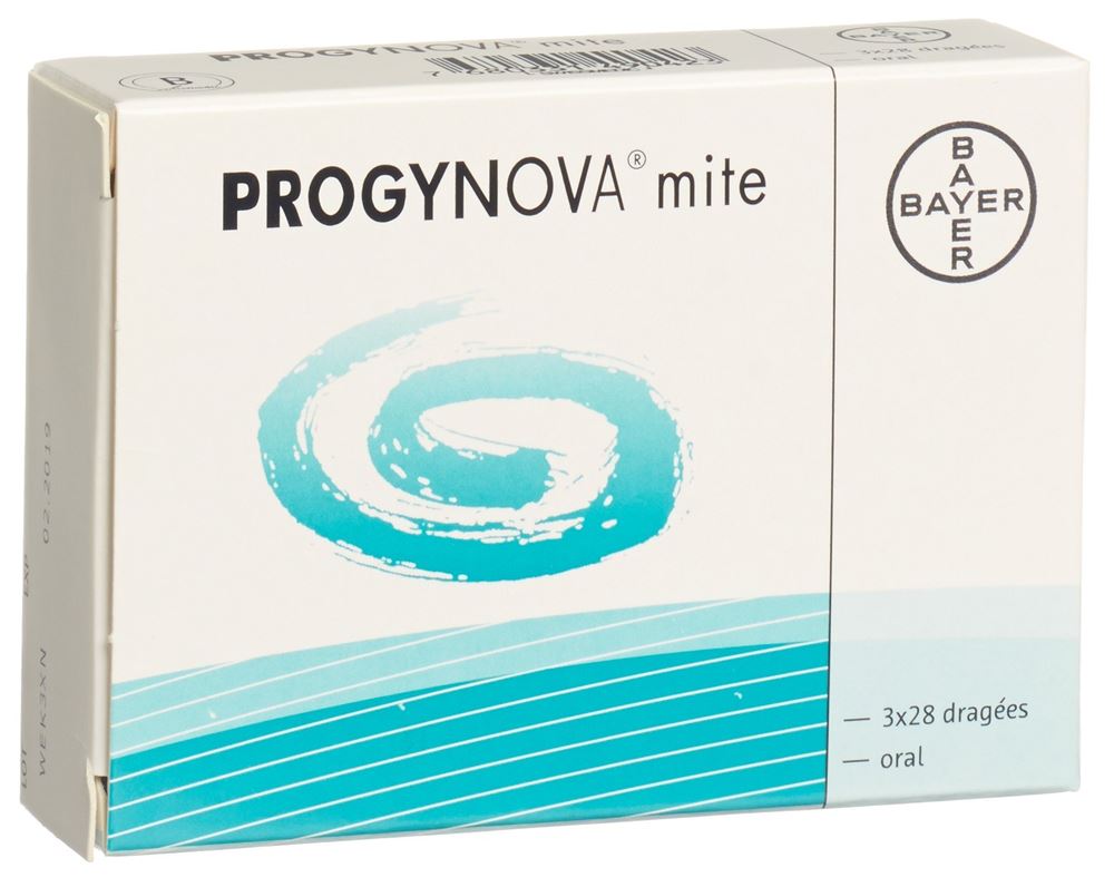 PROGYNOVA mite 1 mg, image principale