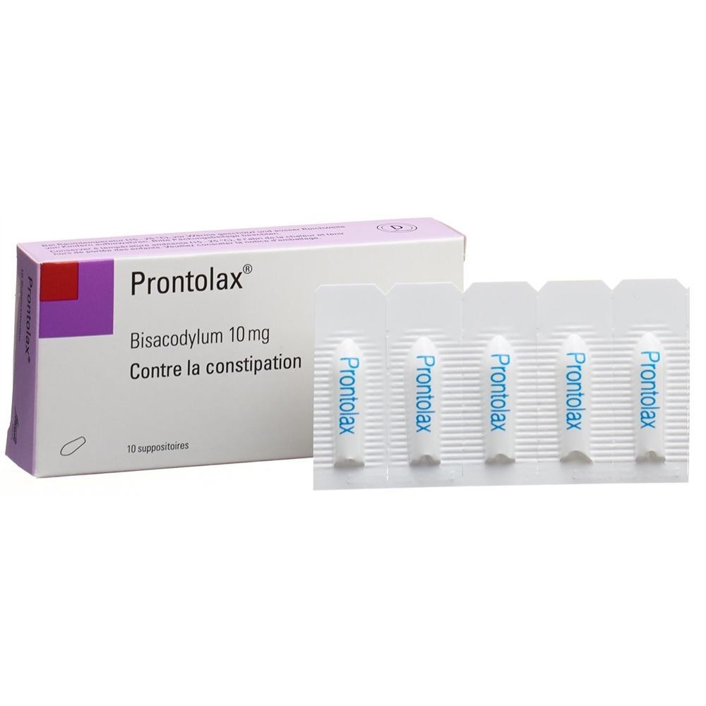 PRONTOLAX Supp 10 mg Blist 10 Stk, Bild 3 von 4