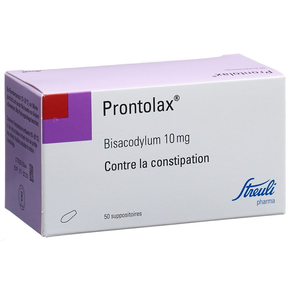 PRONTOLAX Supp 10 mg Blist 50 Stk, Bild 2 von 2