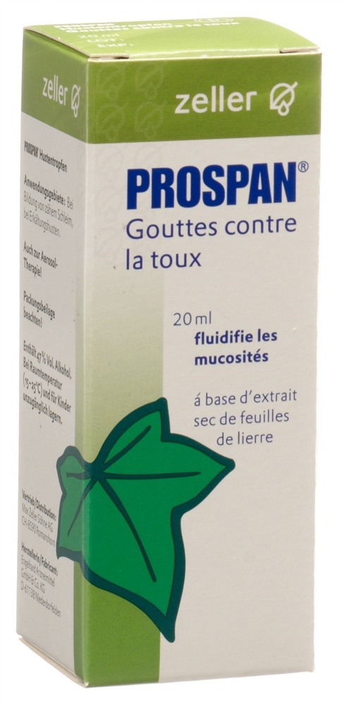 PROSPAN gouttes contre la toux, image 2 sur 3