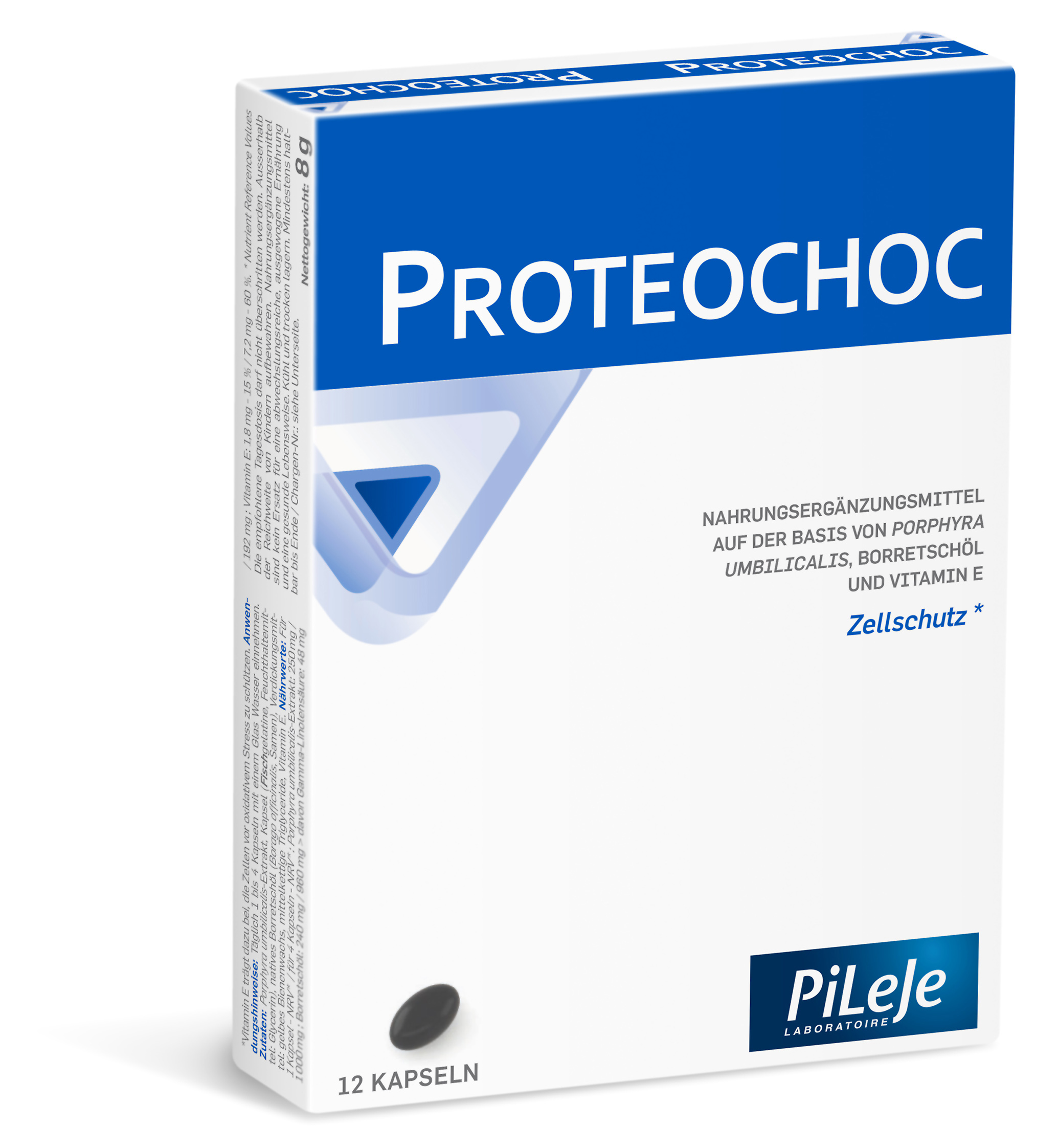 PROTEOCHOC Kaps Blist 12 Stk, Hauptbild