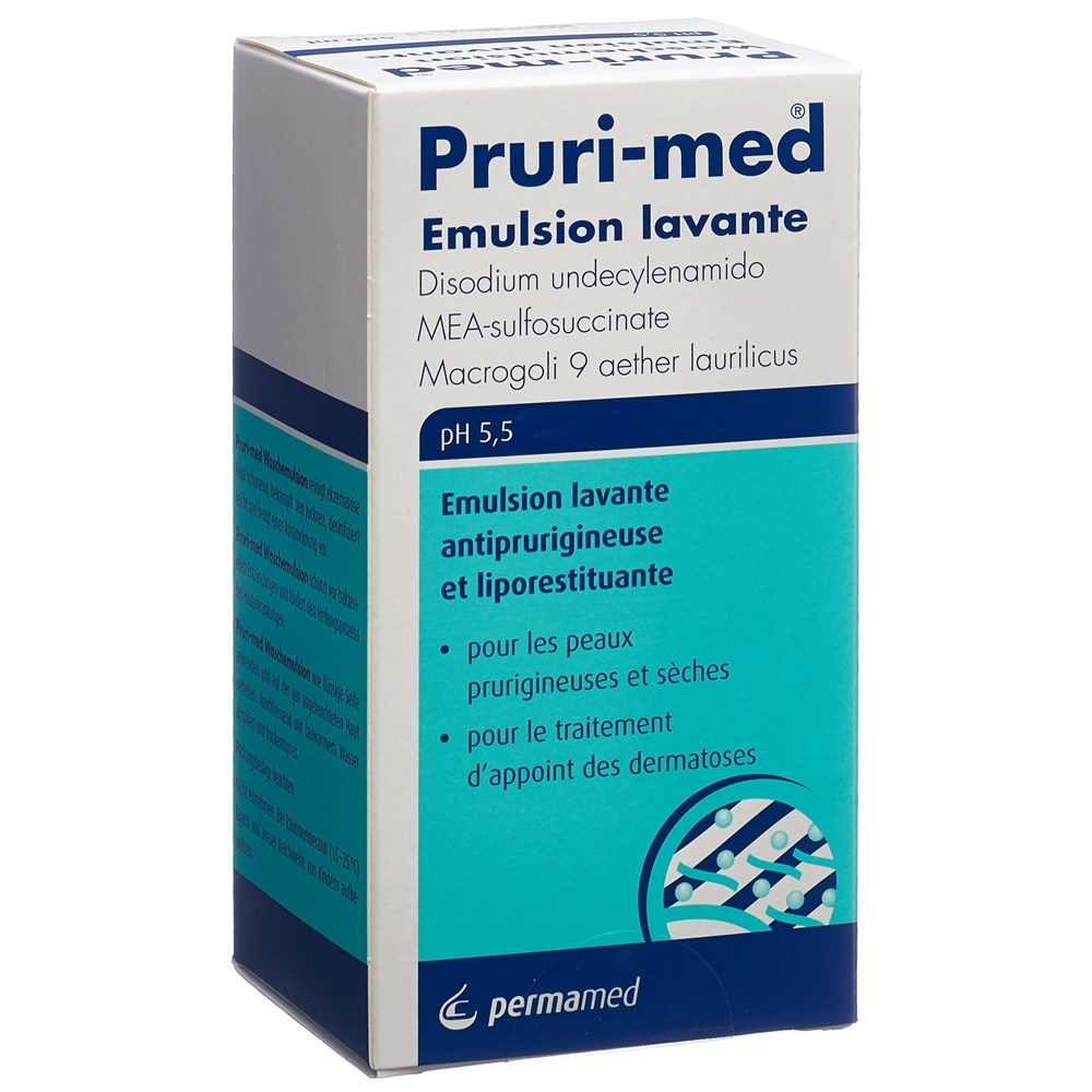 PRURI-MED émulsion lavante antiprurigineuse et liporestituante, image 4 sur 4