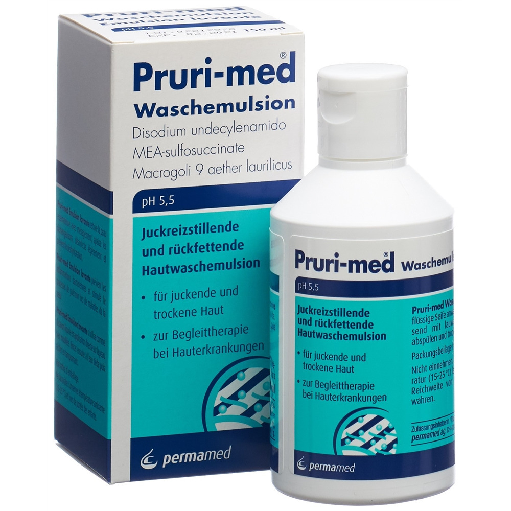 PRURI-MED émulsion lavante antiprurigineuse et liporestituante