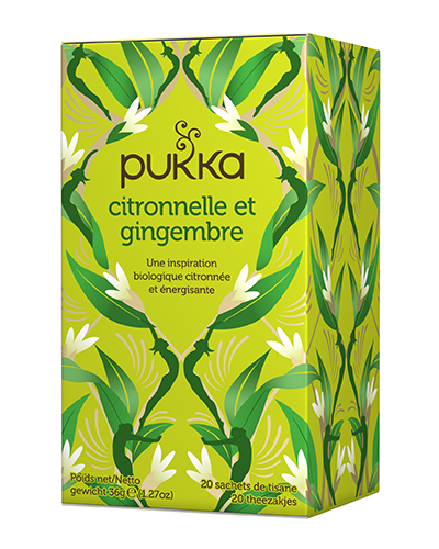 PUKKA Citronnelle et Gingembre thé, image principale