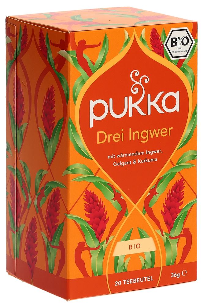 PUKKA Drei Ingwer Tee
