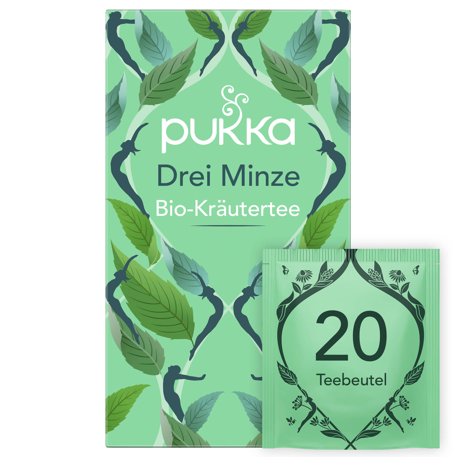 PUKKA Drei Minze Tee