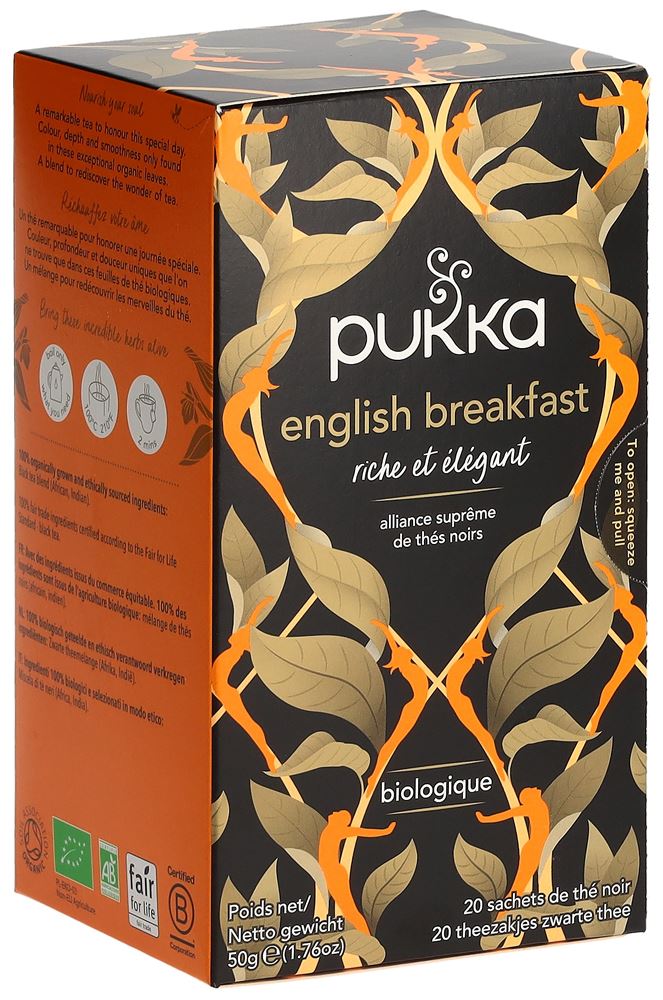 PUKKA Elegant English Breakfast Tee