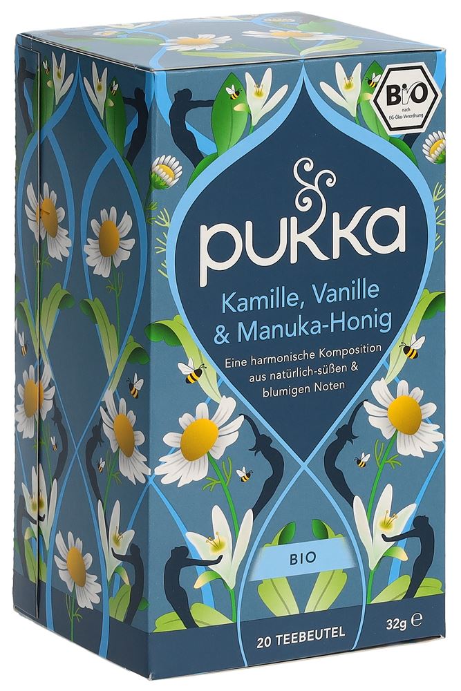 PUKKA Kamille Vanille & Manuka-Honig thé