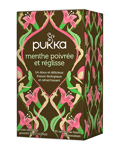 PUKKA Menthe poivrée et Réglisse Tee