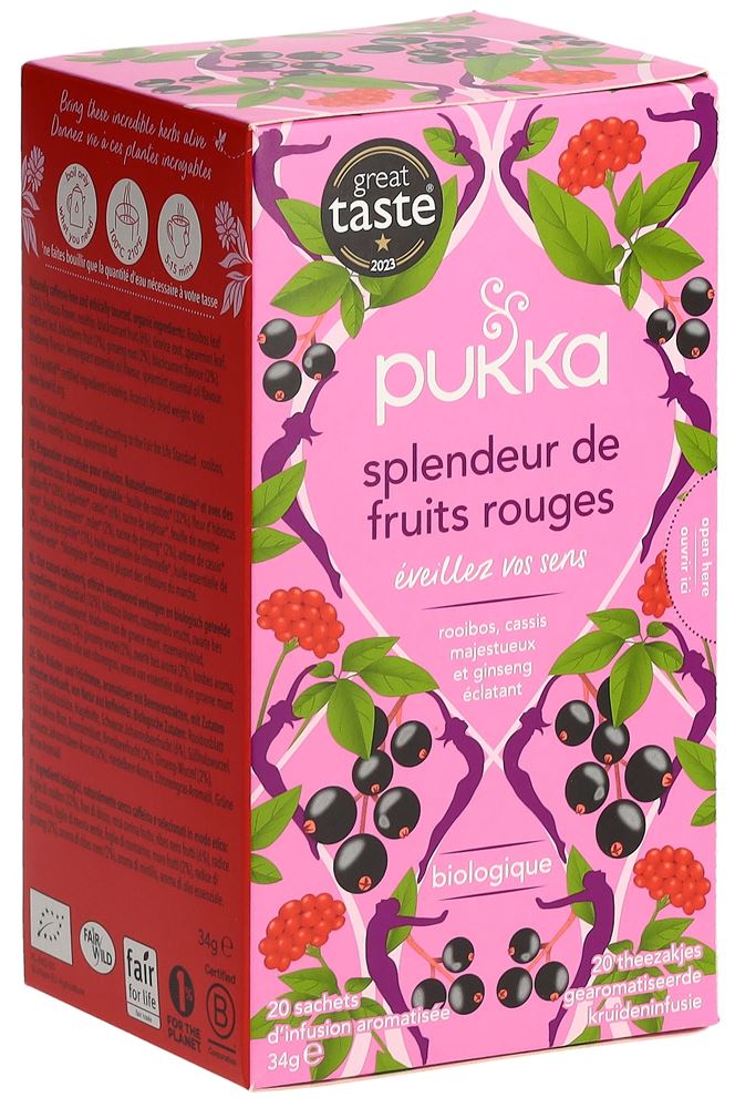 PUKKA Splendeur de fruits rouges Tee, Hauptbild