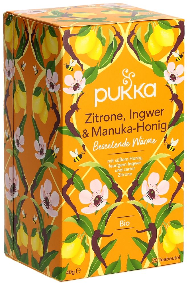 PUKKA Zitrone Ingwer & Manuka-Honig Tee, Hauptbild