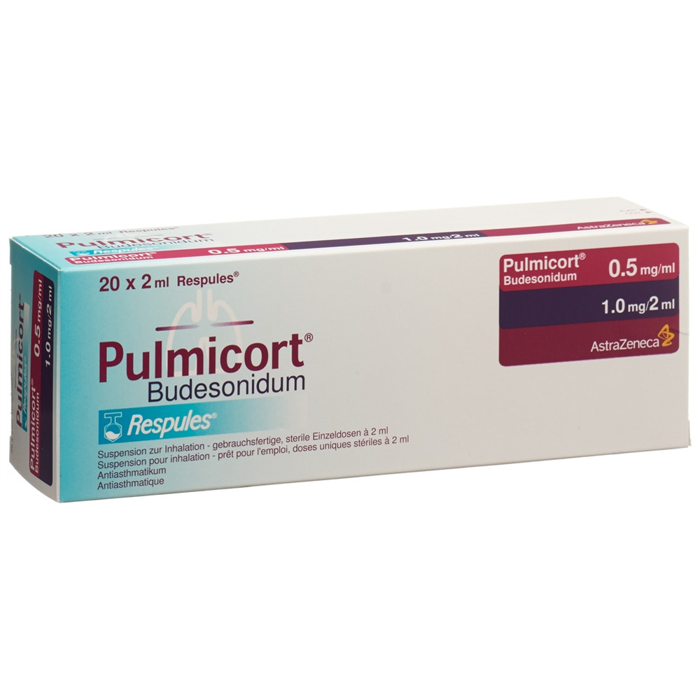 PULMICORT susp inhal 0.5 mg/ml respule 2 ml, image principale