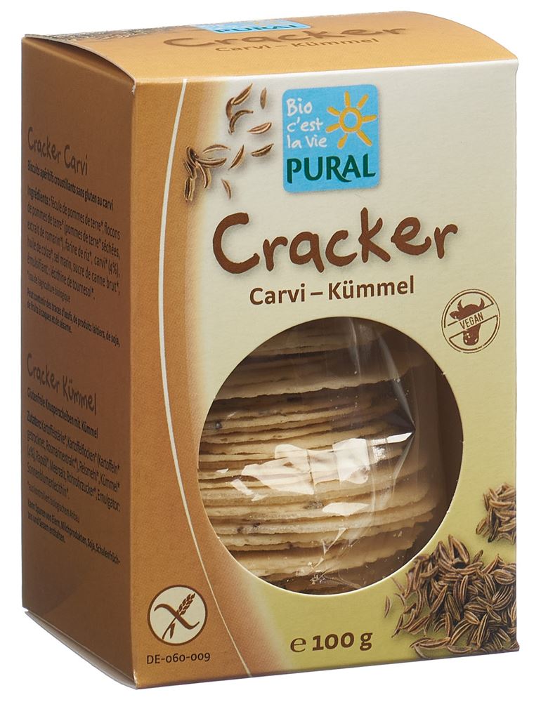 PURAL crackers de carvi