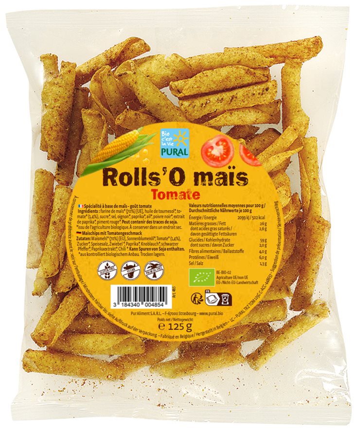 PURAL Rolls chips de mais