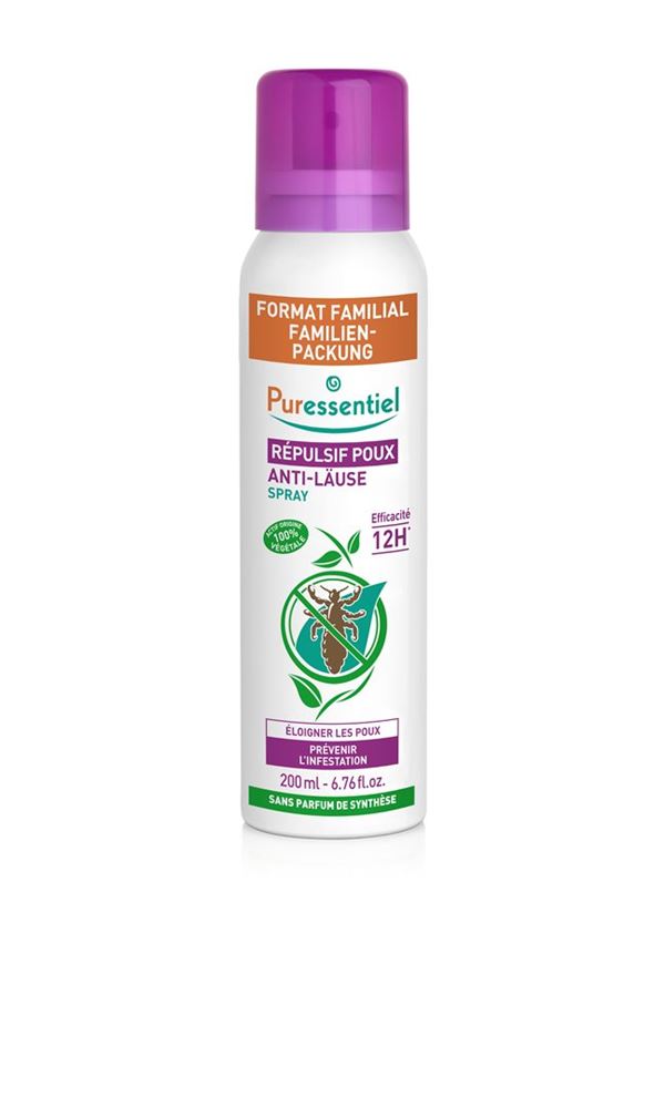 Puressentiel anti-poux spray répulsif