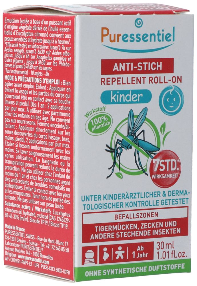 Puressentiel Anti-Stich Abwehrender Roll-on