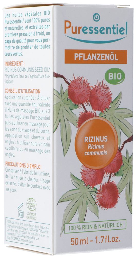 Puressentiel huile végétale ricin