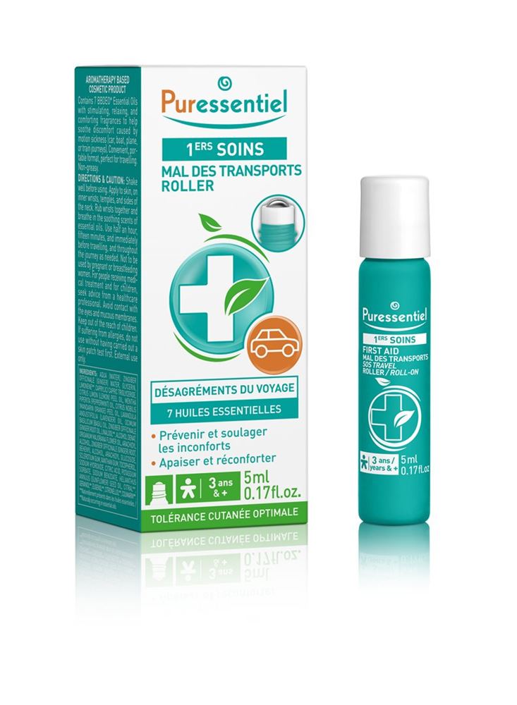 Puressentiel mal de transport
