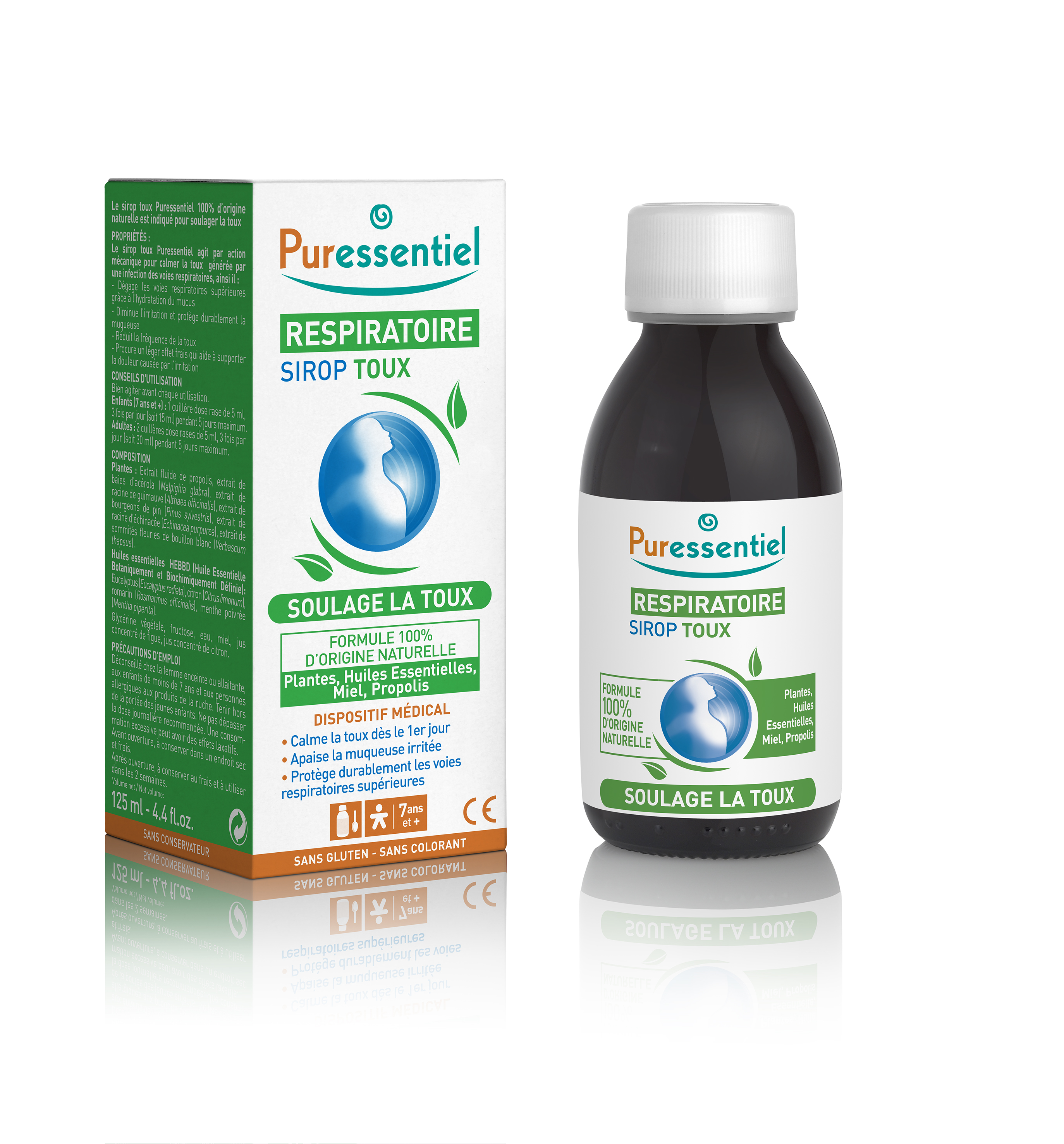 Puressentiel sirop contre la toux, image principale