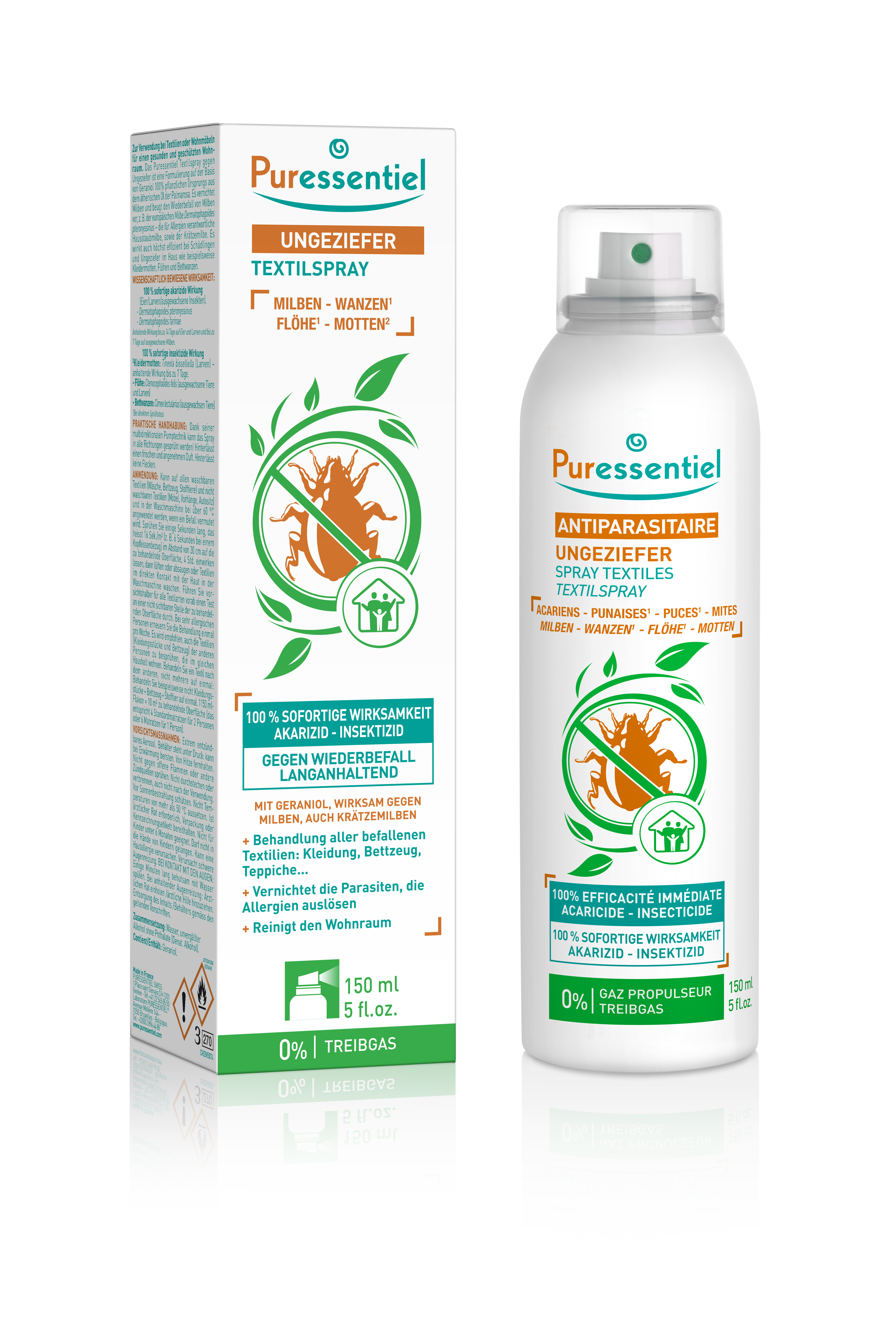 Puressentiel spray textiles antiparasitaire, image principale