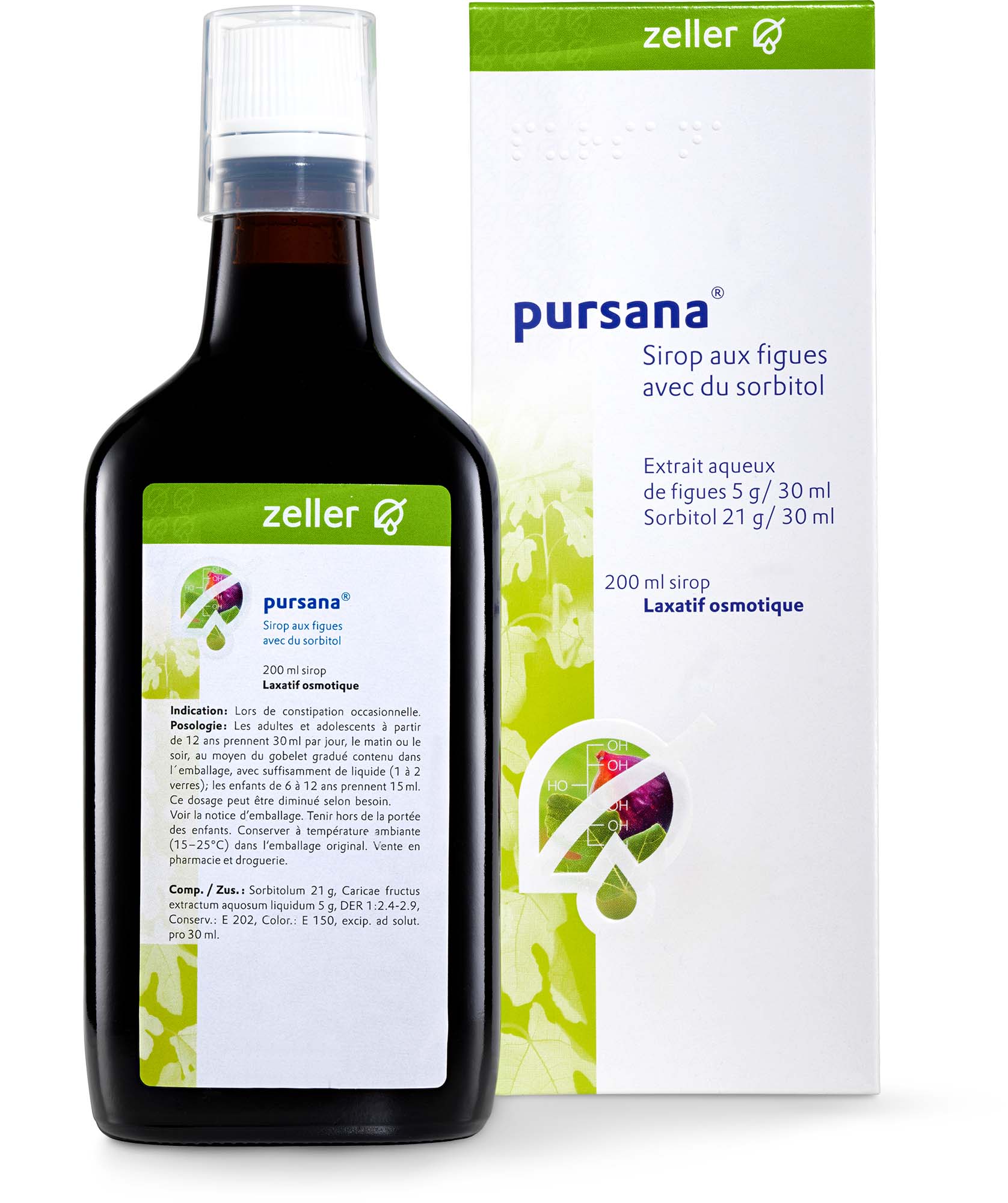 PURSANA sirop aux figues, image 2 sur 3