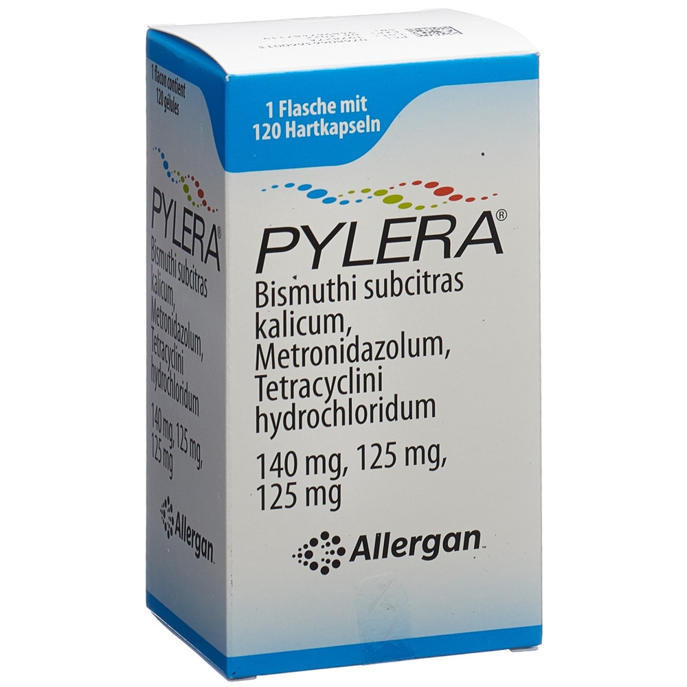 PYLERA Kaps 140 mg/125 mg/125 mg Ds 120 Stk, Hauptbild