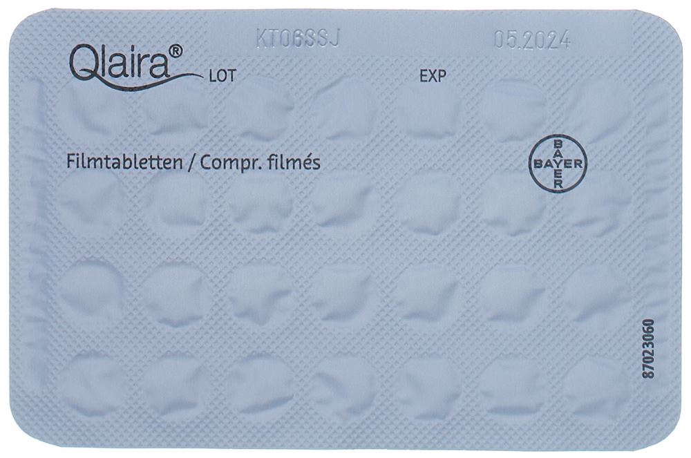 QLAIRA Filmtabl Blist 28 Stk, Bild 2 von 2