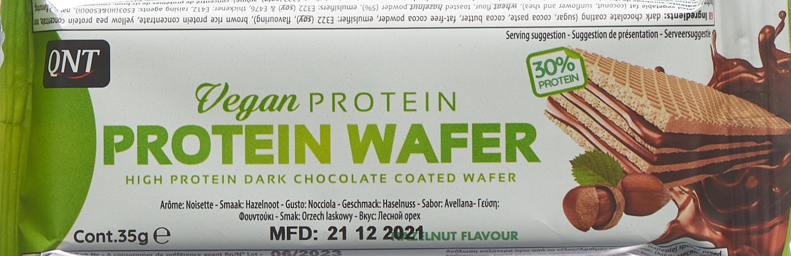 QNT Vegan Protein Wafer, Hauptbild