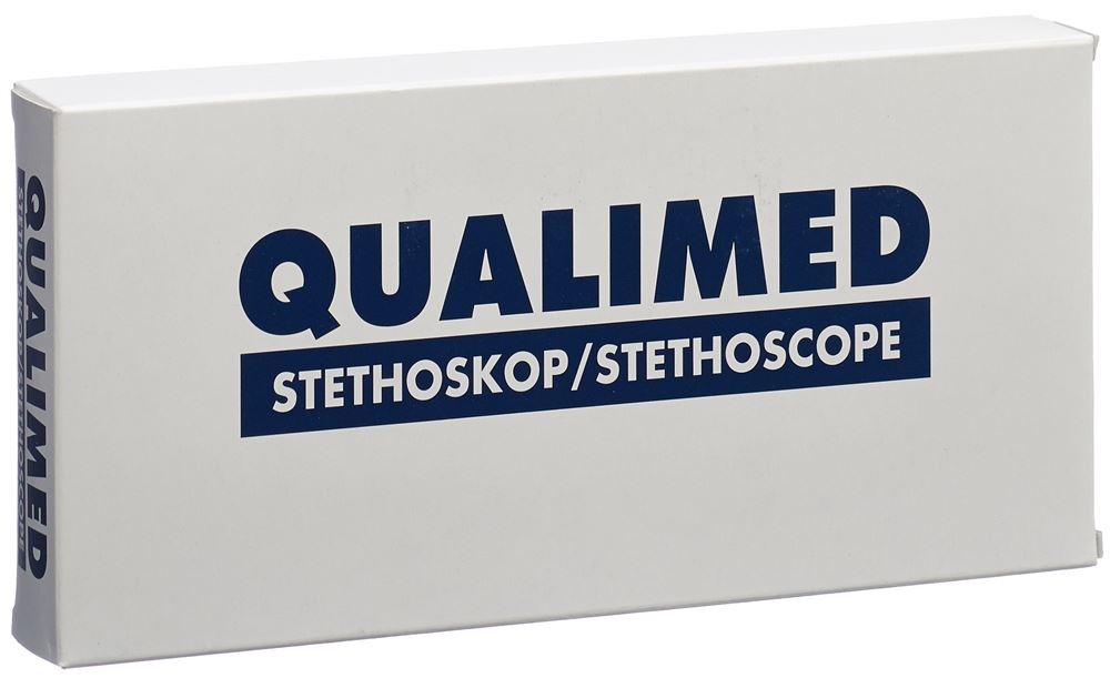 Qualimed Doppelkopf-Stethoskop NURSE