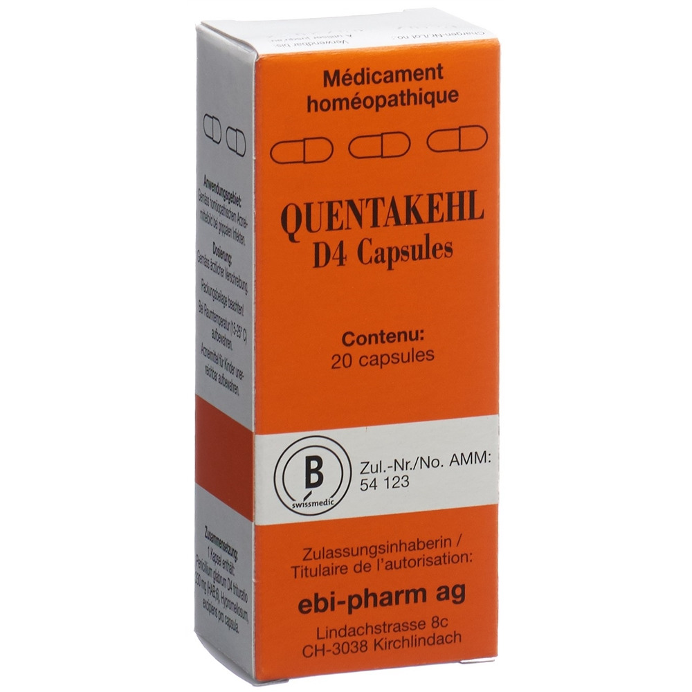 QUENTAKEHL caps 4 D blist 20 pce, image 2 sur 2