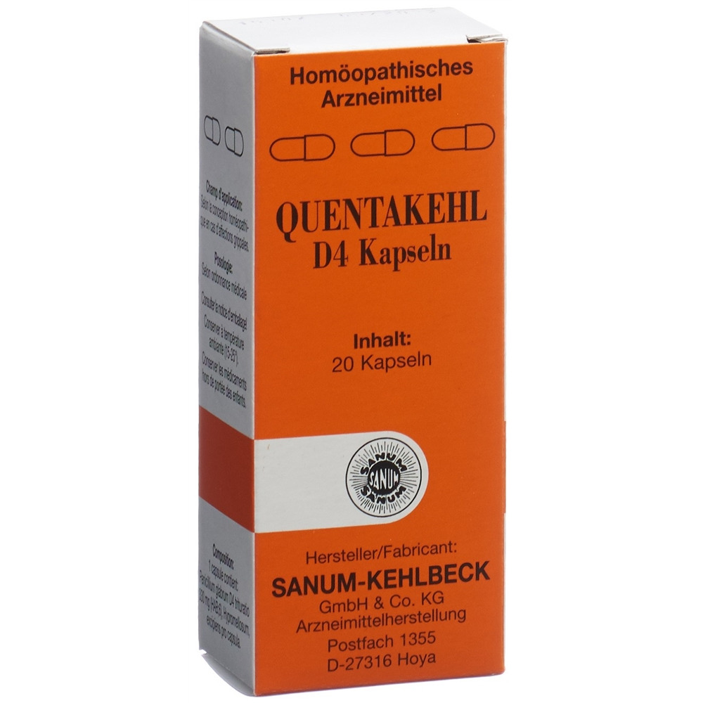 QUENTAKEHL Kaps 4 D Blist 20 Stk, Hauptbild