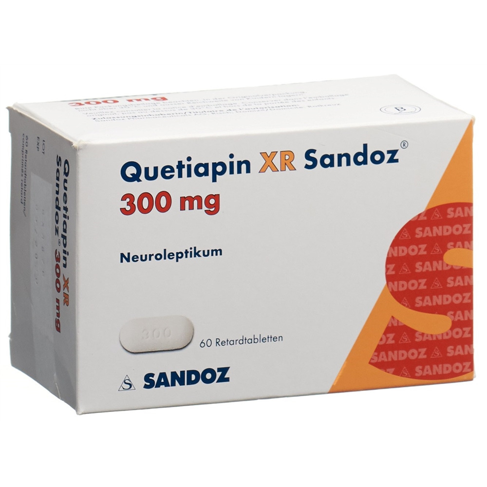 QUETIAPINE XR Sandoz 300 mg, Hauptbild