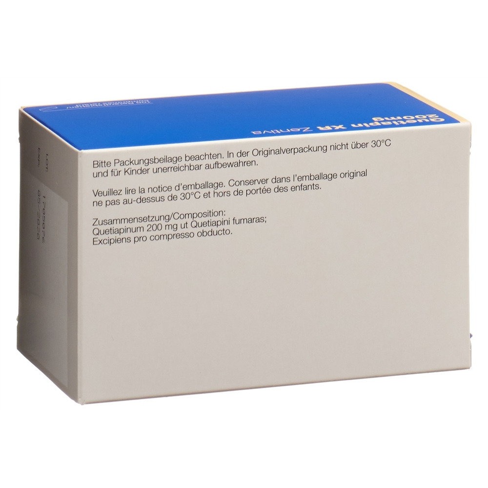QUETIAPINE XR Zentiva 200 mg, Bild 2 von 2