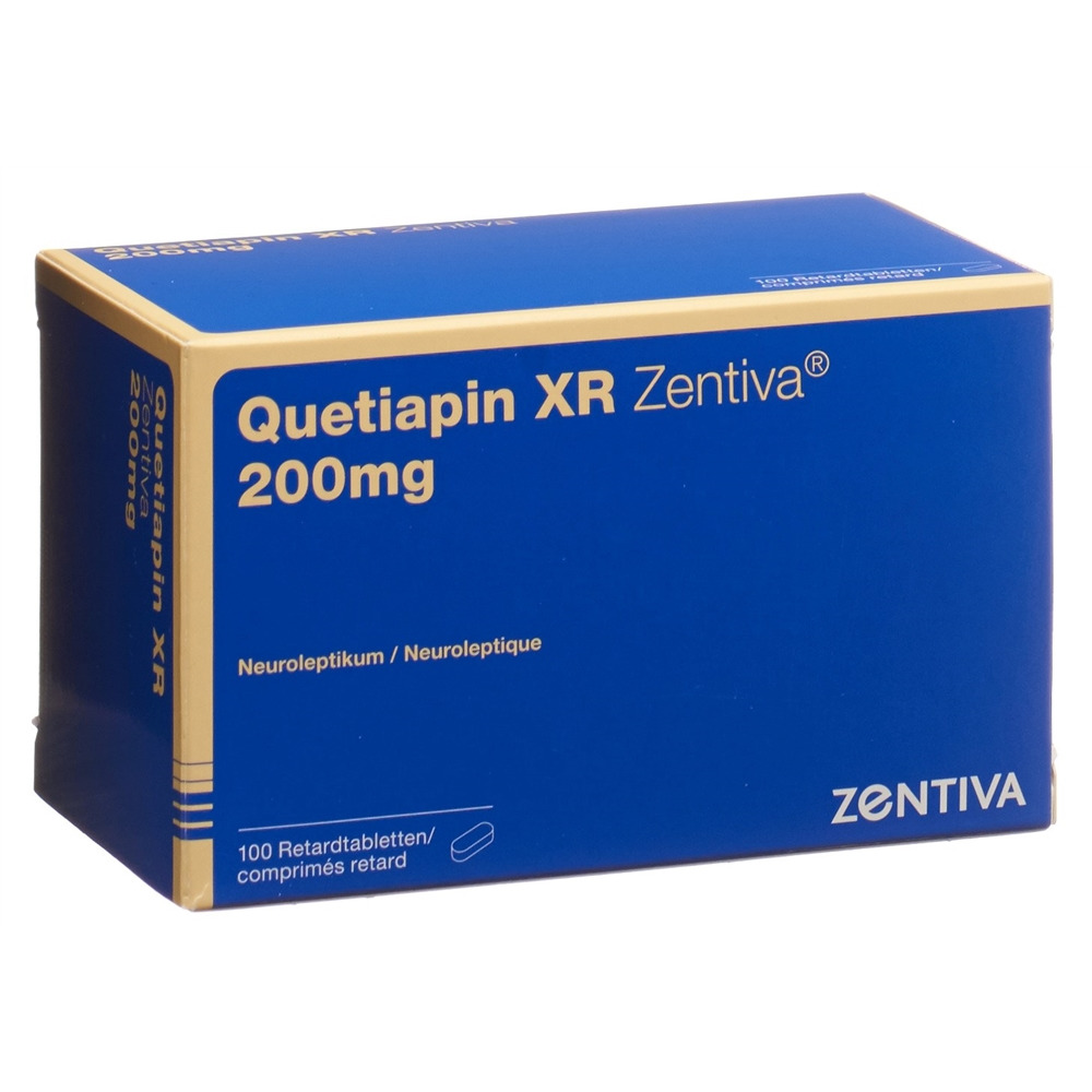 QUETIAPINE XR Zentiva 200 mg, Hauptbild