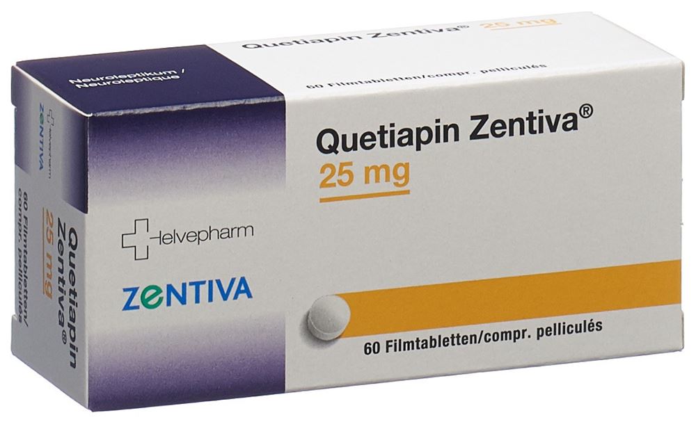 QUETIAPINE Zentiva 25 mg, image principale