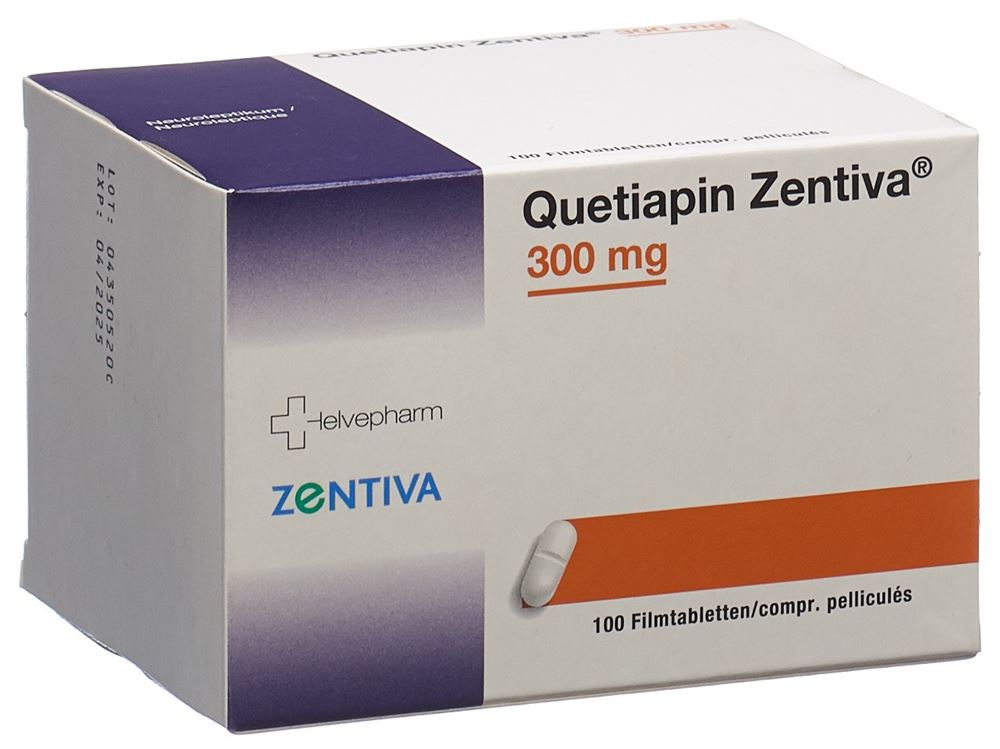 QUETIAPINE Zentiva 300 mg, image principale
