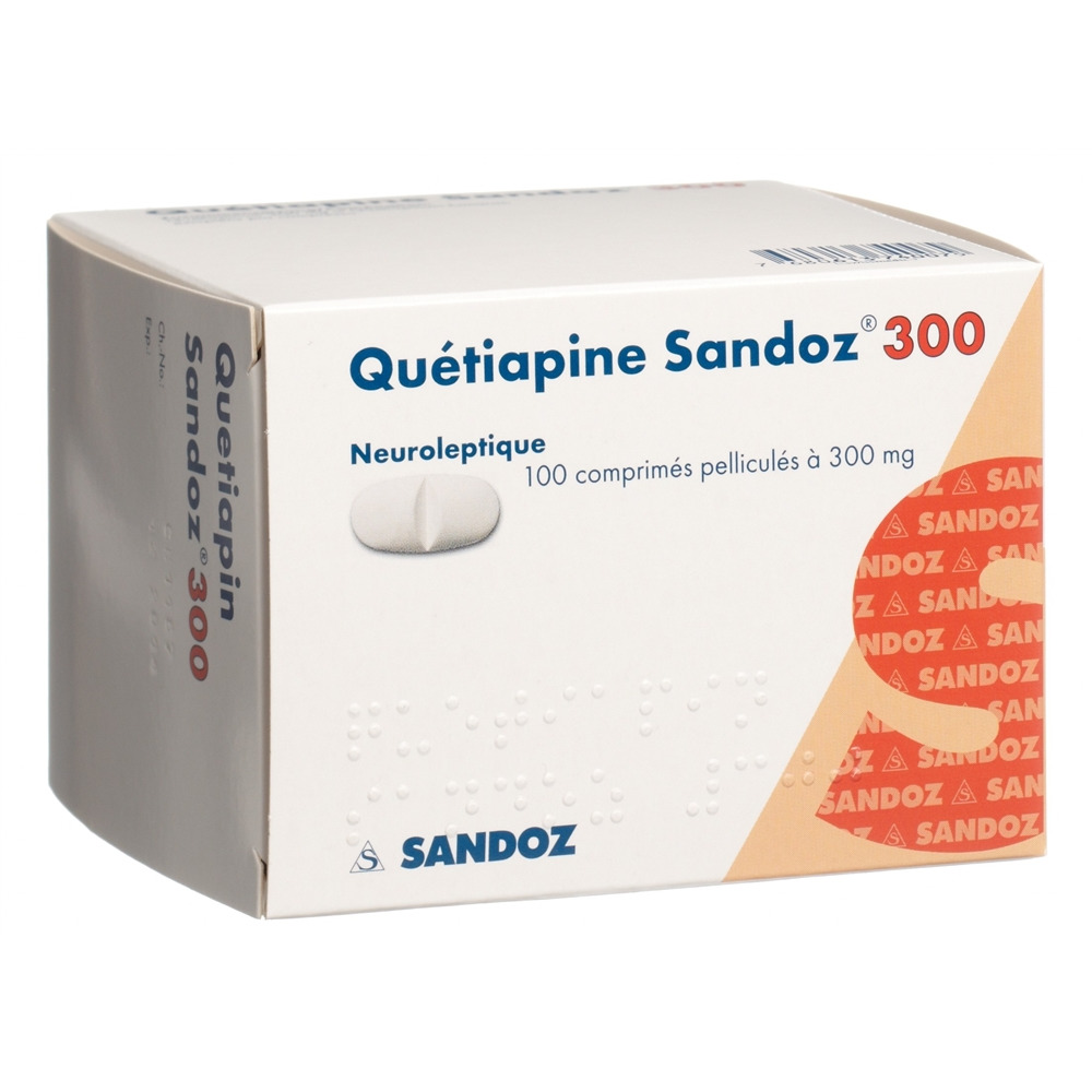 QUETIAPINE Sandoz 300 mg, image 2 sur 2