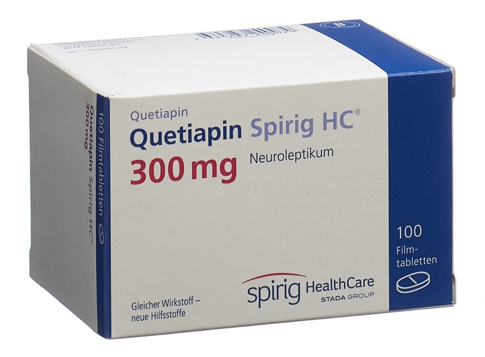 QUETIAPINE Spirig HC 300 mg, image principale