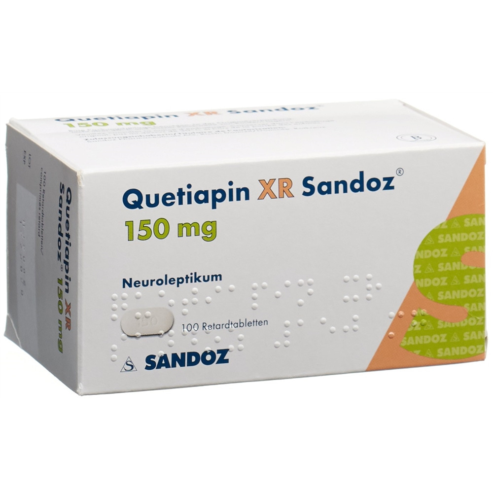 QUETIAPINE XR Sandoz 150 mg, image principale